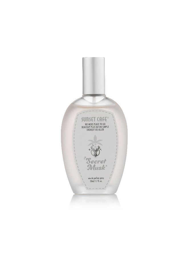 Sunset Cafe Sunset Café Secret Musk Eau de Perfume 50ml 50ml - Image 3