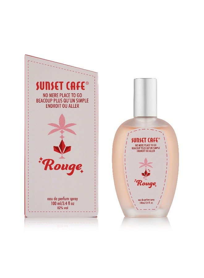 Sunset Cafe Sunset Café Rouge Eau de Perfume 100ml 100ml - Image 1