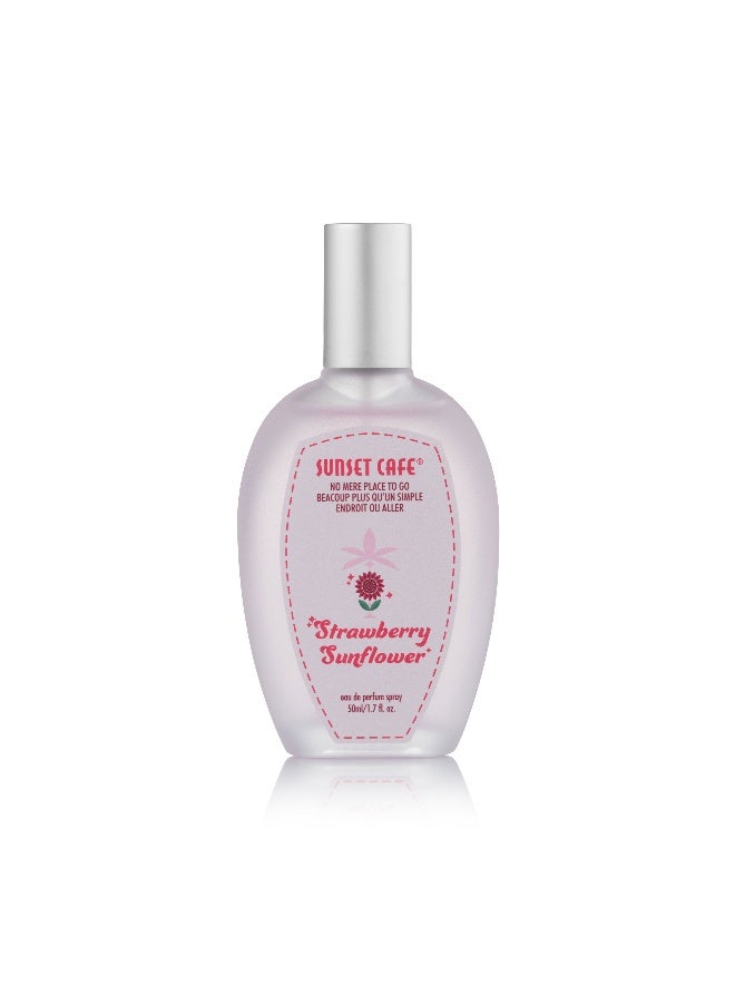 Sunset Cafe Sunset Café Strawberry Sunflower Eau de Perfume 50ml 50ml - Image 3