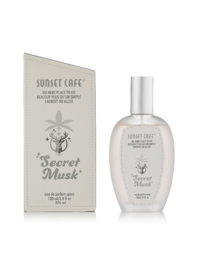 Sunset Cafe Sunset Café Secret Musk Eau de Perfume 100ml 100ml - Image 1