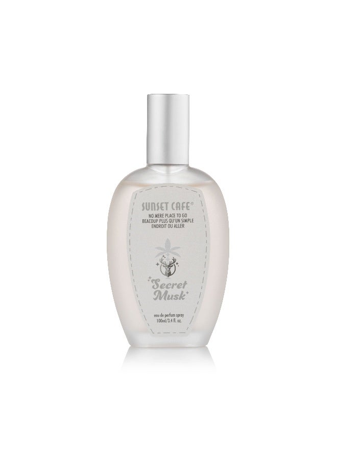 Sunset Cafe Sunset Café Secret Musk Eau de Perfume 100ml 100ml - Image 3