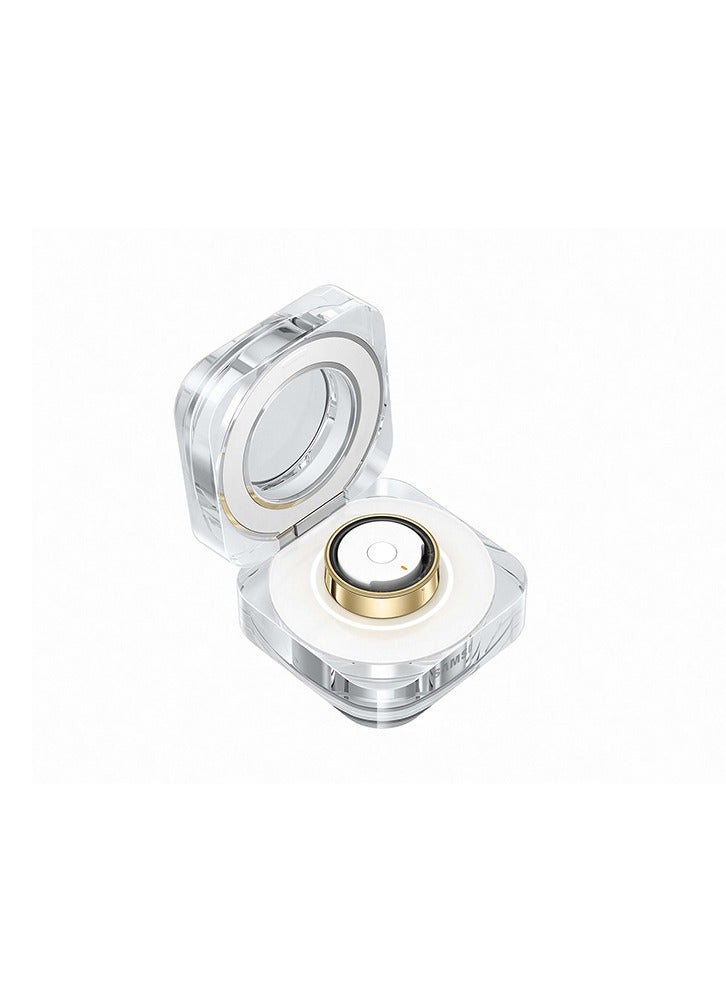 سامسونج Samsung Galaxy Ring Fitness Monitor Sleep Tracker AI Smart Ring Size 8 Titanium Gold - Image 4