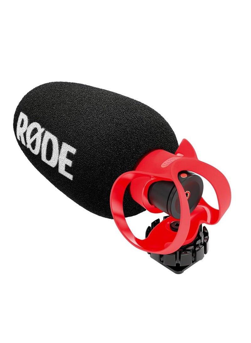 رود VideoMic GO II Ultra-compact On-camera Shotgun Microphone with both 3.5mm and USB Outputs for Filmmaking, Content Creation, Podcasting and Video Calls - Image 1