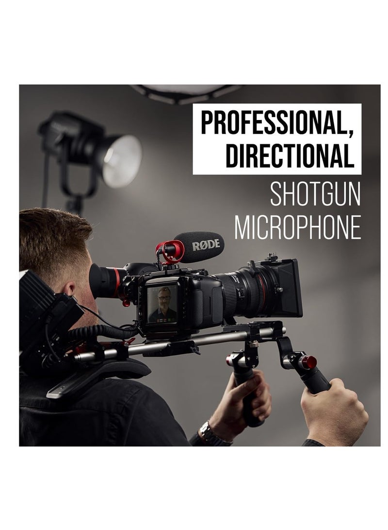رود VideoMic GO II Ultra-compact On-camera Shotgun Microphone with both 3.5mm and USB Outputs for Filmmaking, Content Creation, Podcasting and Video Calls - Image 4
