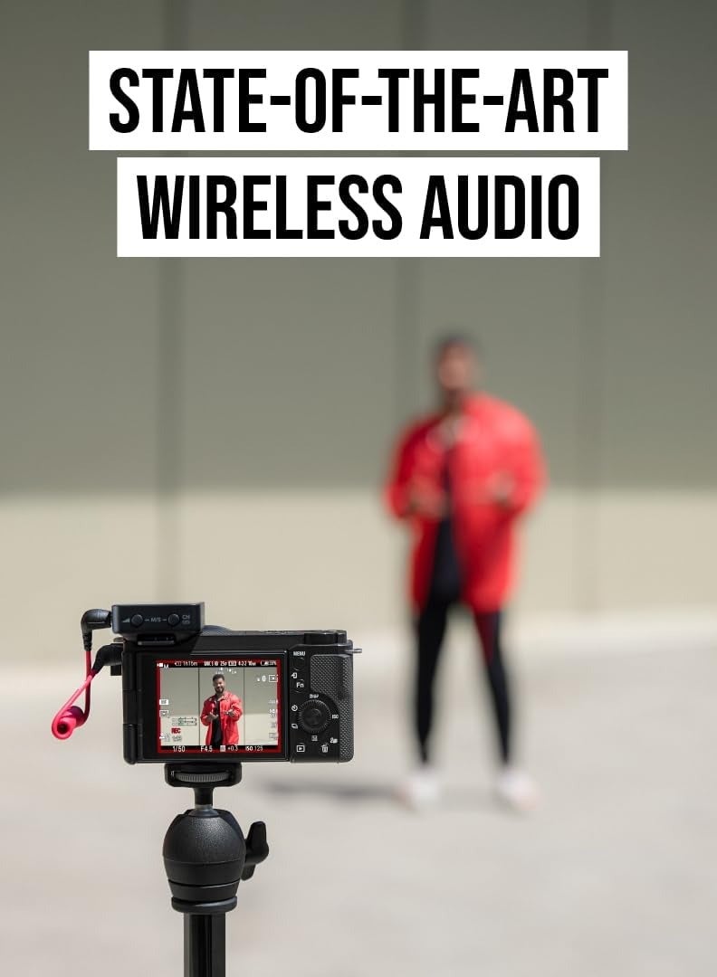 RODE Wireless GO (Gen 3) – Compact Wireless Mic – Pristine Audio, 32-bit Float Recording, Automatic Level Control, for Phones, Cameras and Computers - Image 3