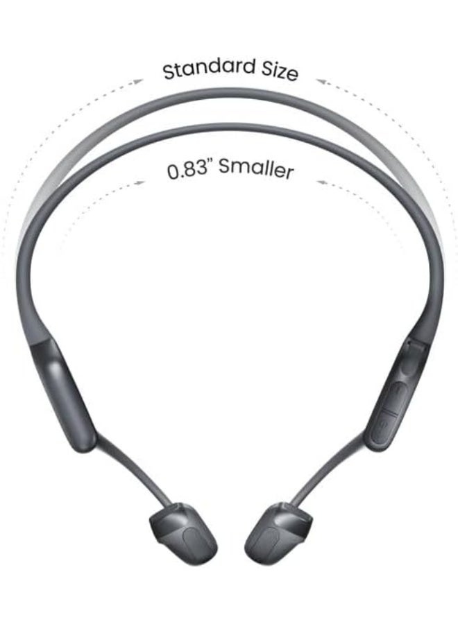 شوكز سماعات أذن رياضية لاسلكية مفتوحة SHOKZ OpenRun Pro 2 Mini – بلوتوث 5.2، توصيل عظام، خفيفة الوزن ومقاومة للعرق مع ميكروفون، شحن سريع، صوت عميق متميز - Image 5