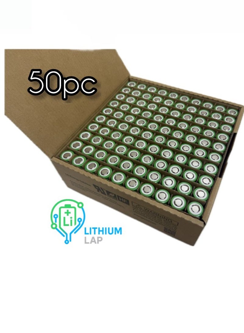 LG 3500 mAh 50PCS LG Original Lithium-Ion Battery 18650 3500mAh INR18650MJ1 – Bulk Pack 50 - Image 1