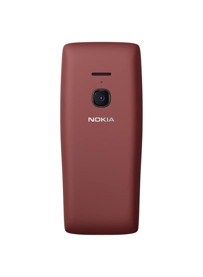 NOKIA Renewed - 8210 4G Volte Dual SIM Keypad Phone - Red - Image 3