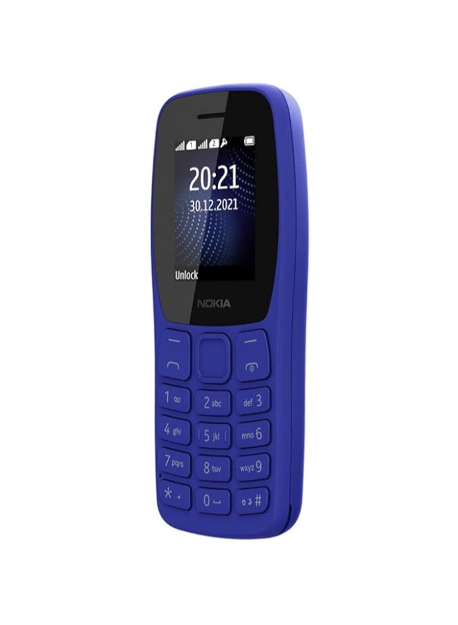 NOKIA Renewed - 105 Dual SIM Keypad Mobile Phone - Blue - Image 5