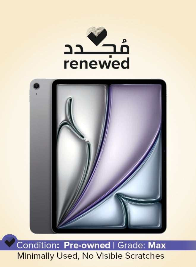 Apple Renewed - iPad Air 2025 (7th Gen) 13-Inch 256GB WiFi Space Grey - International Version - Image 1