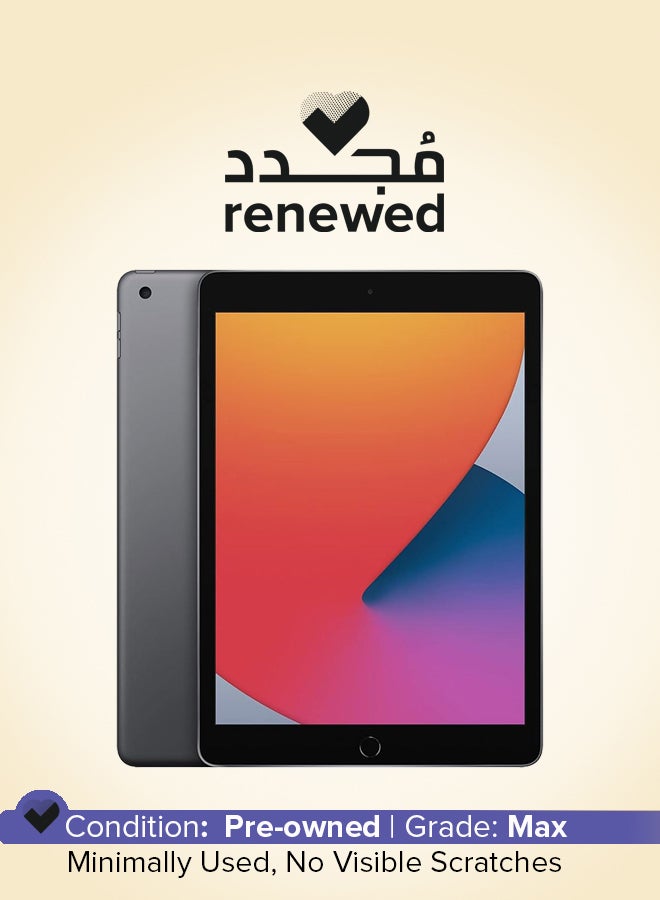 Apple Renewed - Ipad 2019 (7th Gen) 10.2-Inch 128GB Wi-Fi,LTE,  Space Gray - International Version - Image 1