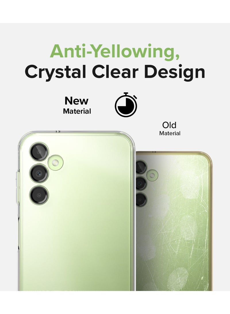 Ringke Fusion Case Compatible with Samsung Galaxy A14 5G Case (2023), Anti-Yellowing Clear Cover with Shockproof Hard Back Protection Clear - Image 3