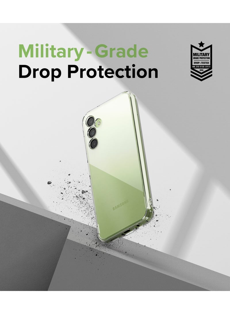 Ringke Fusion Case Compatible with Samsung Galaxy A14 5G Case (2023), Anti-Yellowing Clear Cover with Shockproof Hard Back Protection Clear - Image 5