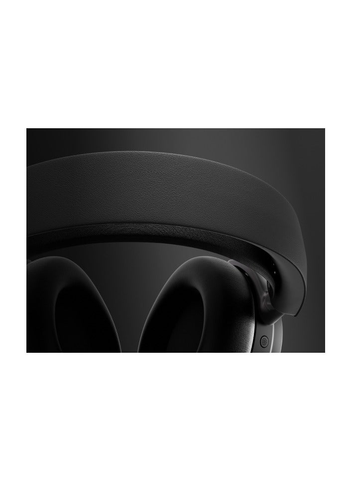 steelseries Arctis Nova Elite - Hi-Res Wireless Gaming Headset - 96kHz/24bit - Carbon Fiber Speakers - ANC - AI Noise Rejection - App - 2.4GHz + BT - Multi-Source Mix - OmniPlay PC+PS+Xbox - Black - Image 5