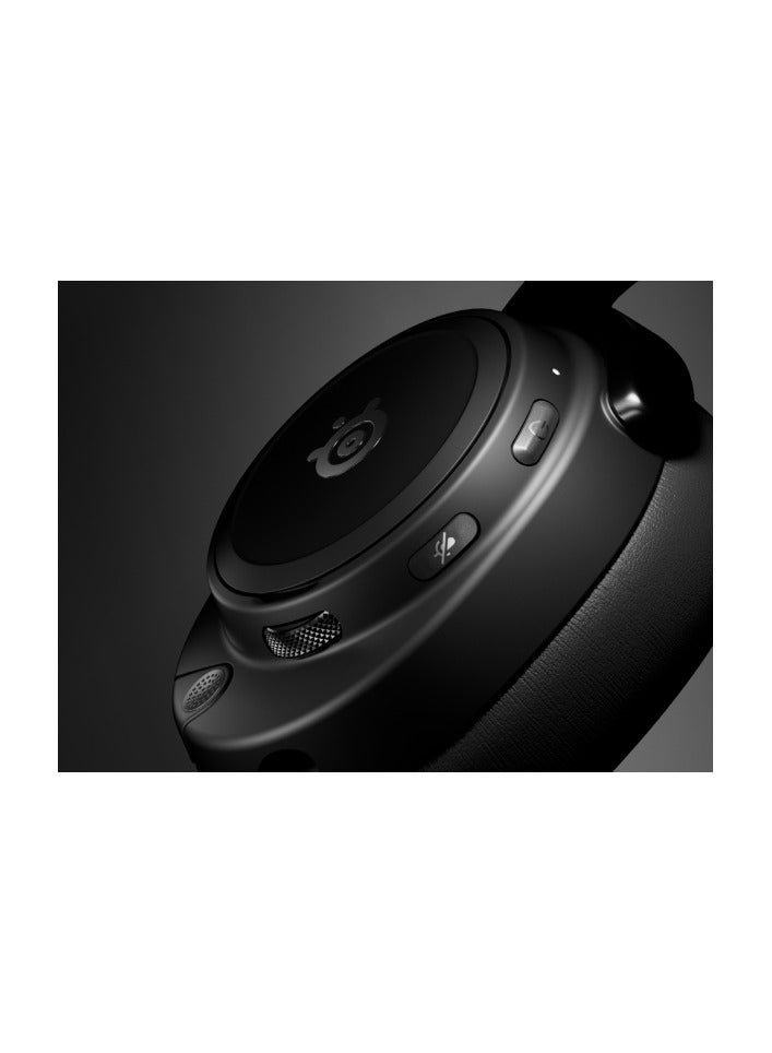 steelseries Arctis Nova Elite - Hi-Res Wireless Gaming Headset - 96kHz/24bit - Carbon Fiber Speakers - ANC - AI Noise Rejection - App - 2.4GHz + BT - Multi-Source Mix - OmniPlay PC+PS+Xbox - Black - Image 4