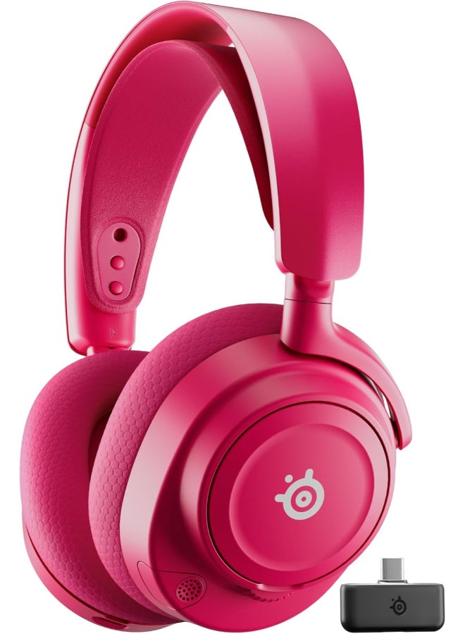 ستيل سيريز سماعات الألعاب اللاسلكية SteelSeries Arctis Nova 7 Gen 2، محركات مغناطيسية نيوديميوم، صوت مكاني 360°، ميكروفون مانع للضوضاء، عمر بطارية 50 ساعة، ماغنتا | 61732 - Image 1