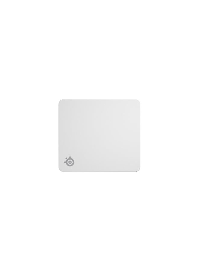 SteelSeries QcK Mousepad, Large (450 x 400 x 2 mm) Size, Legendary Micro-Woven Cloth, Non-Slip Rubber Base, White | 63464 - Image 4