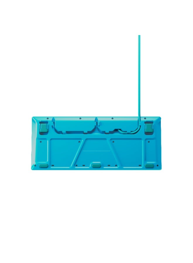 ستيل سيريز لوحة مفاتيح الألعاب Apex 3 TKL RGB مع إضاءة RGB 10 مناطق ومقاومة للماء IP32 وراحة معصم مغناطيسية فاخرة - أكوا - Image 4