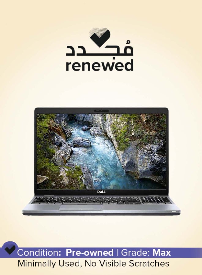 DELL Renewed - Precision 3550 Business Laptop With 15.6-Inch FHD Display, Intel Core i7 Processor/10th Gen/Quad Core/8GB RAM/512GB SSD/2GB Nvidia Quadro P520 Graphics/Windows 10 Pro English silver - Image 1