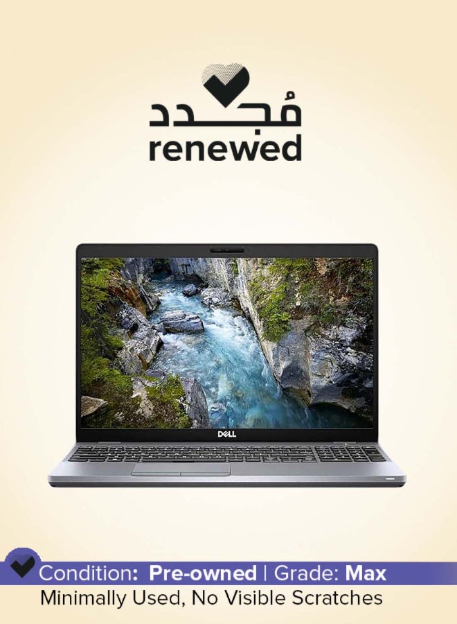 DELL Renewed - Precision 3550 Business Laptop With 15.6-Inch FHD Display, Intel Core i7 Processor/10th Gen/Quad Core/16GB RAM/512GB SSD/2GB Nvidia Quadro P520 Graphics/Windows 10 Pro English silver - Image 1