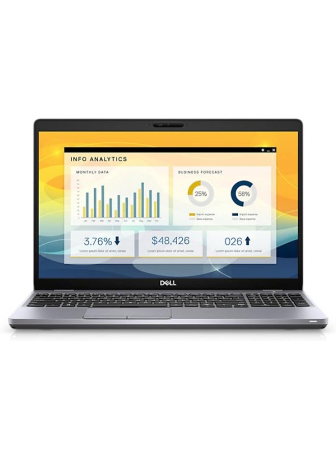 DELL Renewed - Precision 3550 Business Laptop With 15.6-Inch FHD Display, Intel Core i7 Processor/10th Gen/Quad Core/16GB RAM/512GB SSD/2GB Nvidia Quadro P520 Graphics/Windows 10 Pro English silver - Image 5