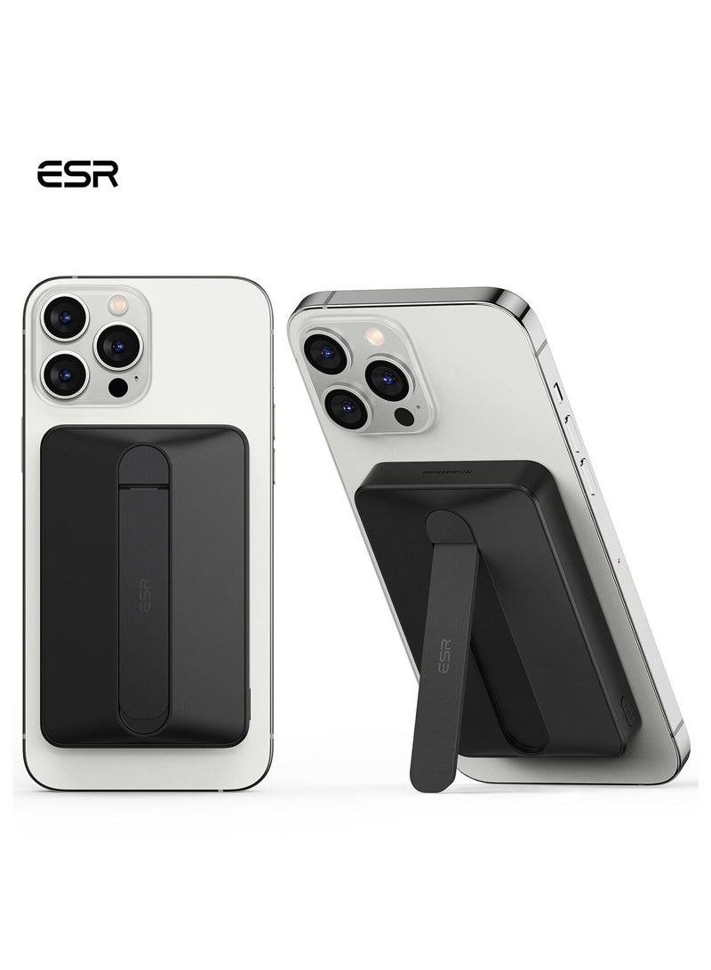 اي اس ار 6000 mAh Kickstand Magentic Wireless Power Bank Black - Image 1
