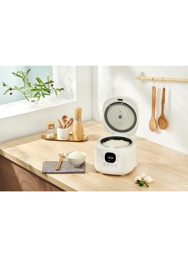 Tefal Rice Mate Mini Fuzzy Logic Rice Cooker 0.7L (RK5151) 0.7 L 350 W RK5151 White - Image 3