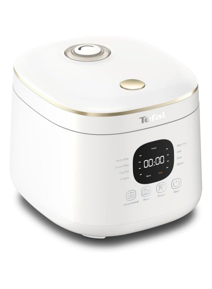 Tefal Rice Mate Mini Fuzzy Logic Rice Cooker 0.7L (RK5151) 0.7 L 350 W RK5151 White - Image 2