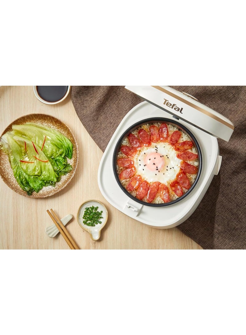 Tefal Rice Mate Mini Fuzzy Logic Rice Cooker 0.7L (RK5151) 0.7 L 350 W RK5151 White - Image 4