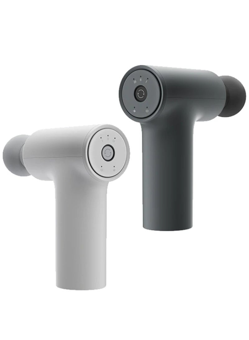 شاومي مسدس تدليك ميني ميجيا 2C، وضع مزدوج ذكي، وزن خفيف 350 جرام، 3 رؤوس تدليك خاصة، قوة 12 كجم، ذاكرة تروس ذكية، سرعة عالية 2500 دورة في الدقيقة - Image 1