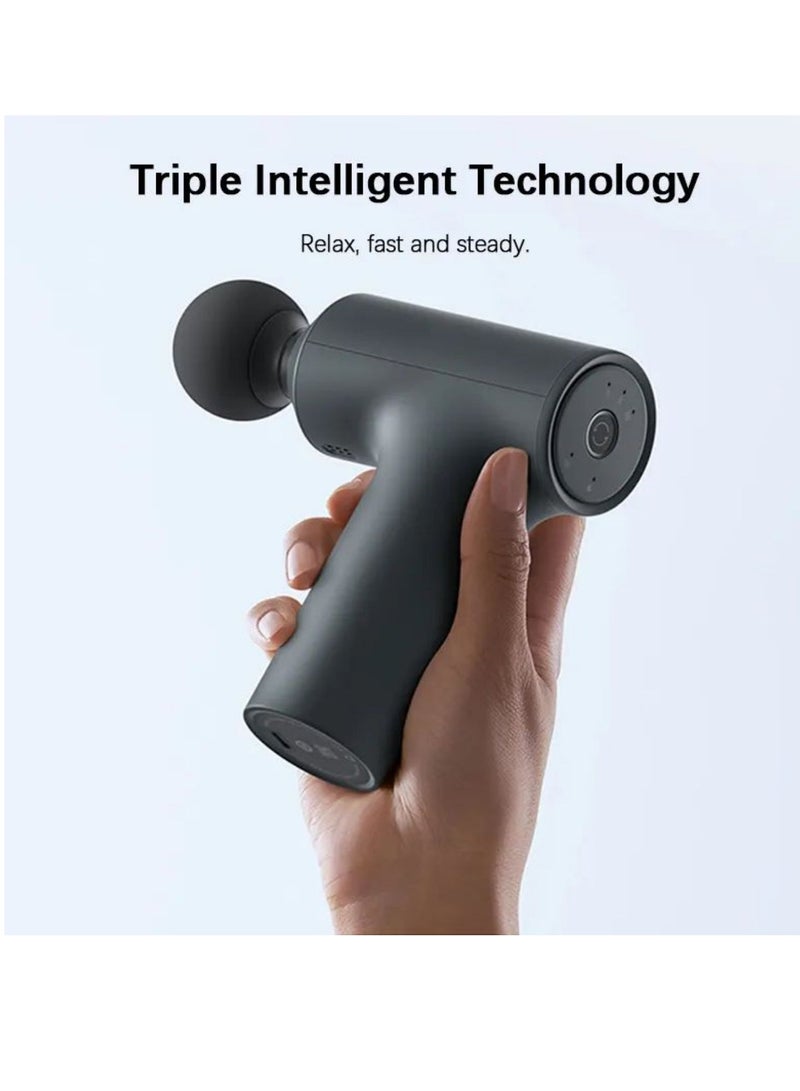 شاومي مسدس تدليك ميني ميجيا 2C، وضع مزدوج ذكي، وزن خفيف 350 جرام، 3 رؤوس تدليك خاصة، قوة 12 كجم، ذاكرة تروس ذكية، سرعة عالية 2500 دورة في الدقيقة - Image 5