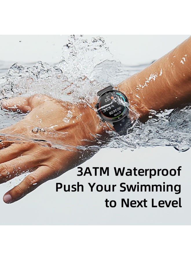 كيو سي واي ساعة QCY Active GT الذكية – 120+ رياضة، صحة على مدار 24/7، مكالمات ذكية، بطارية لمدة 12 يوم، مقاومة للماء حتى 3ATM - Image 3