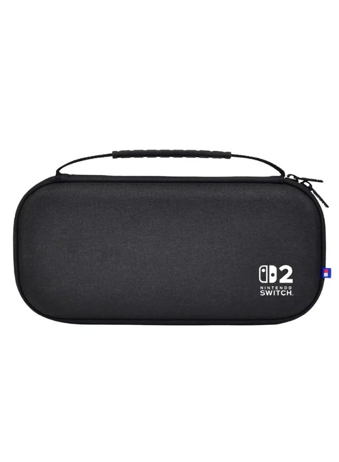 هوري Slim Hard Pouch Case Plus for Nintendo Switch 2 Black - Image 1
