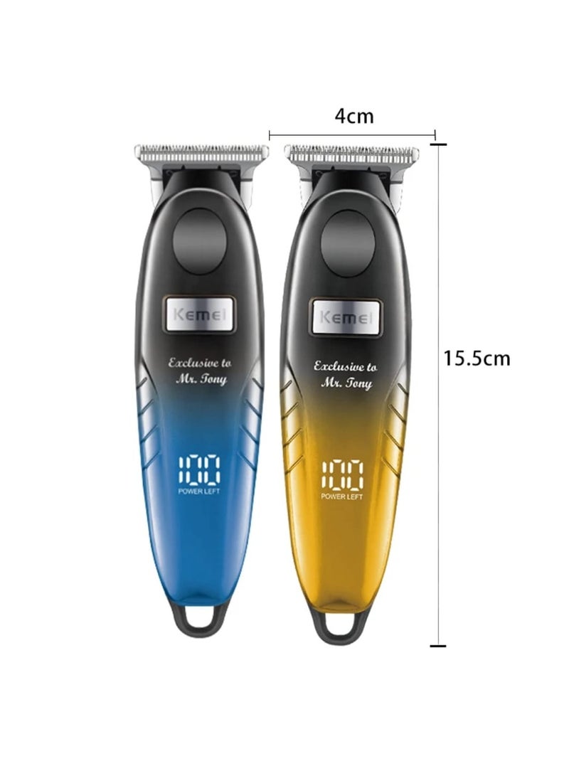 كيمي KM-1742 ماكينة حلاقة احترافية مع محرك عالي السرعة، خطاف من الفولاذ المقاوم للصدأ وشاشة رقمية (الإصدار السعودي) - Image 2