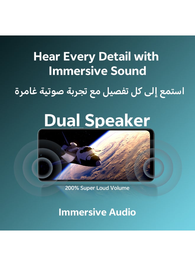 فيفو هاتف Y29T AI 5G ثنائي الشريحة باللون الأخضر 8 جيجابايت RAM 256 جيجابايت مع TWS حصري (شاحن وحافظة داخل صندوق الهاتف) - نسخة الشرق الأوسط - Image 4