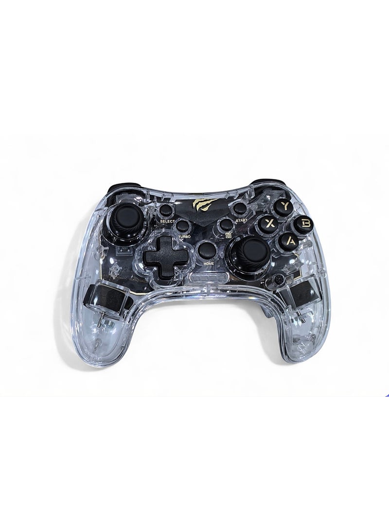 havit RGB Game Console – LED Backlit Gaming System with Wireless Controllers, Built-in Games, 4K HD Output, High-Performance Entertainment Console for Kids & Adults - Image 3