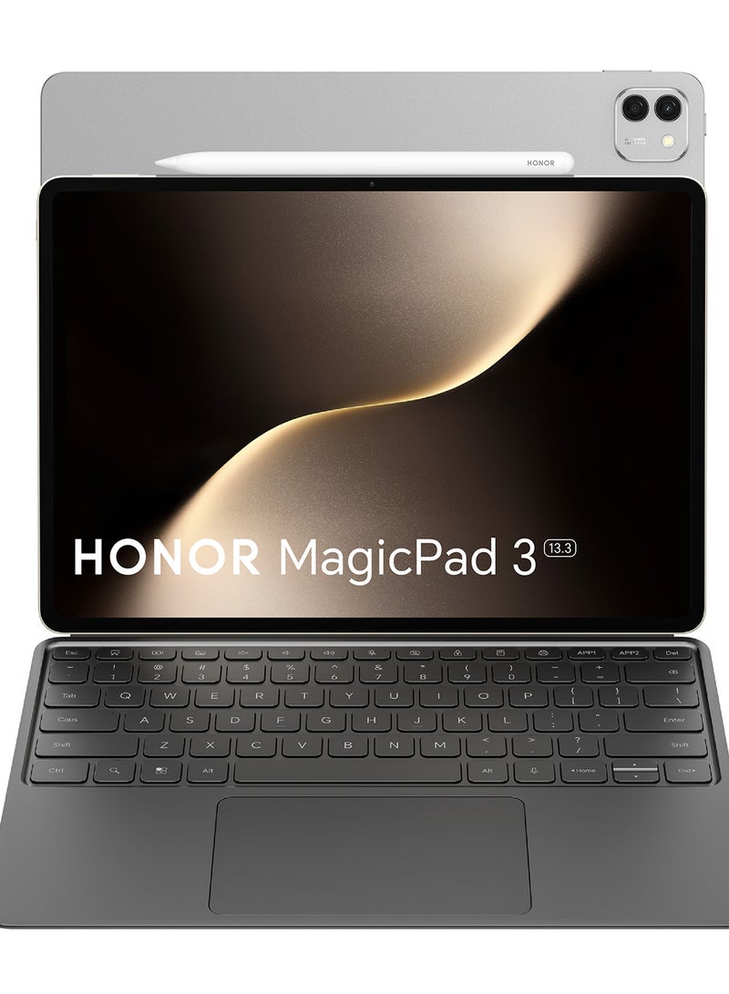 Honor Magic Pad 3 13.3 Inch Tablet Wi-Fi Gray 16GB RAM  512GB With Inbox Smart Bluetooth Keyboard & Magic Pencil - Middle East Version - Image 1