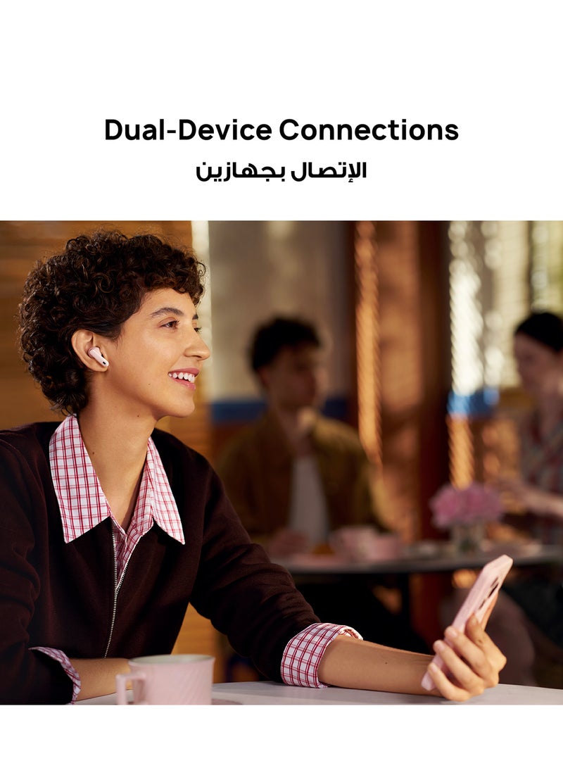 HUAWEI Freebuds Pro Draadloze Hoofdtelefoon Met Intelligente Active Noise Canceling (Ultra Snelle Bluetooth-Verbinding, 11 mm Luidspreker, Draadloos Opladen), Ceramic White
