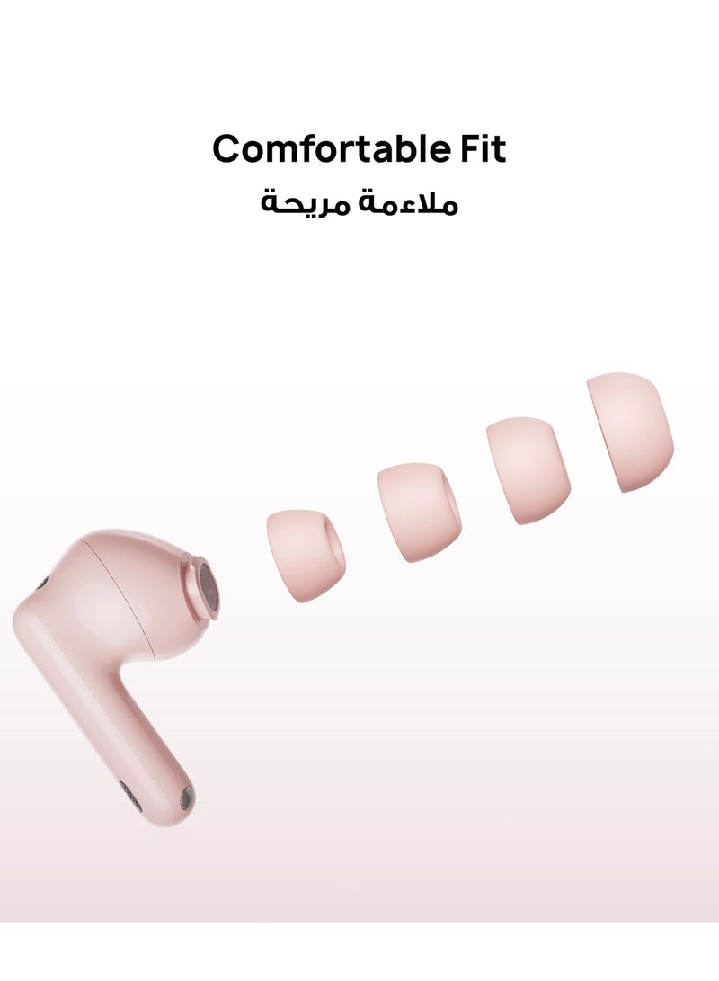 هواوي FreeBuds 7i Wireless Bluetooth Earbuds, Intelligent Active Noise Cancellation 4.0, Unlimited Spatial Audio,  iOS and Android, Stable Clear Calls, Fast Charging White - Image 5
