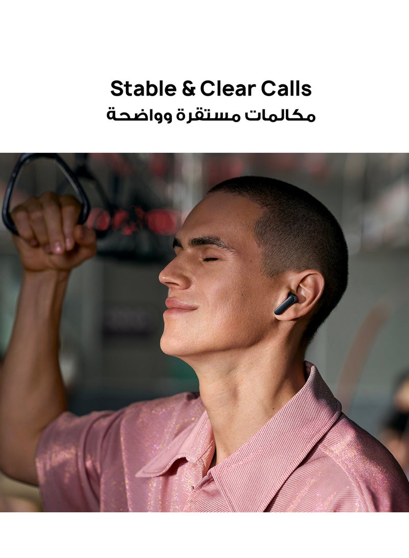 هواوي FreeBuds 7i Wireless Bluetooth Earbuds, Intelligent Active Noise Cancellation 4.0, Unlimited Spatial Audio,  iOS and Android, Stable Clear Calls, Fast Charging, Pink - Image 3