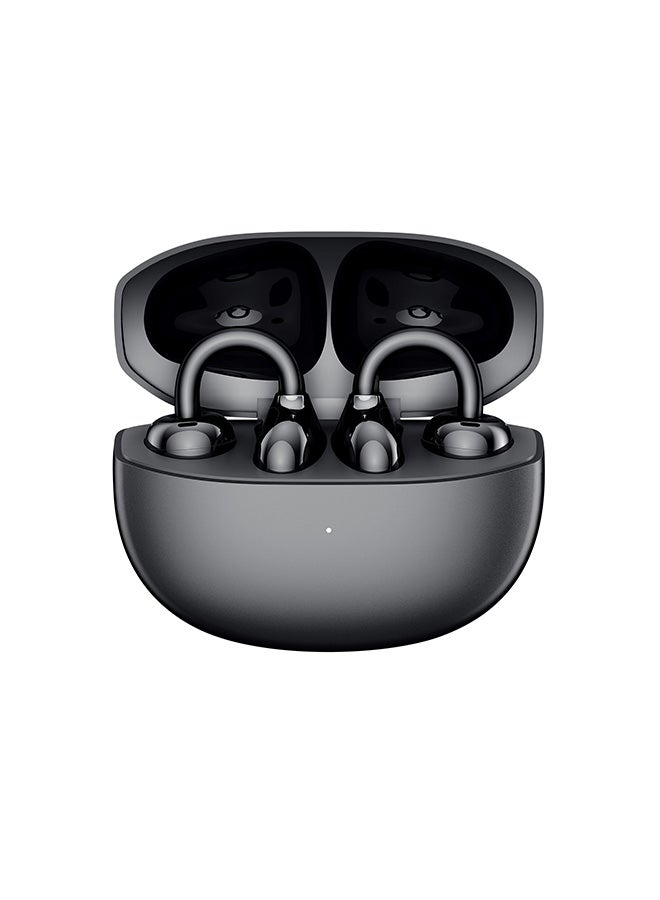 Honor Choice Earbuds CLIP 2 Wireless Earphones, Open-Ear Bluetooth Earbuds, Feather-Like Wearing, 36 Hour Long Battery Life (2025 Model) Black - Image 1