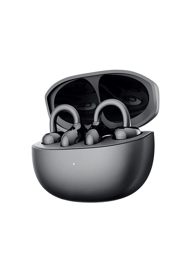 Honor Choice Earbuds CLIP 2 Wireless Earphones, Open-Ear Bluetooth Earbuds, Feather-Like Wearing, 36 Hour Long Battery Life (2025 Model) Black - Image 3