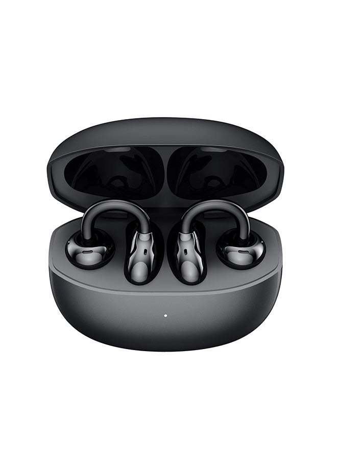 Honor Choice Earbuds CLIP 2 Wireless Earphones, Open-Ear Bluetooth Earbuds, Feather-Like Wearing, 36 Hour Long Battery Life (2025 Model) Black - Image 2