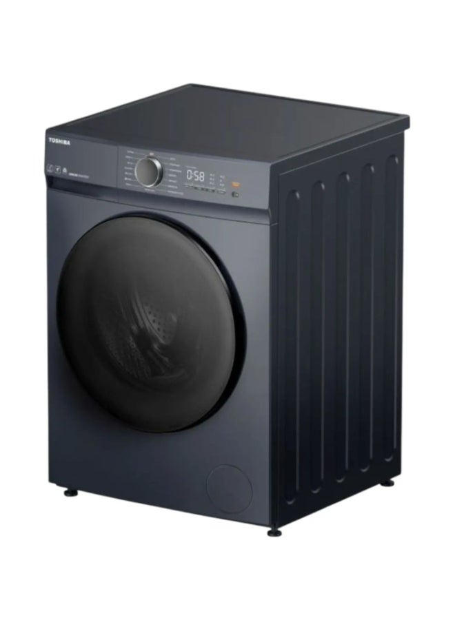 توشيبا غسالة ملابس تحميل أمامي 10 كجم، 1400 دورة في الدقيقة، 15 برنامج، غسيل بارد ECO، غسيل سريع 15 دقيقة، رمادي موراندي، TW-T21BU110UWB(MG) - Image 3