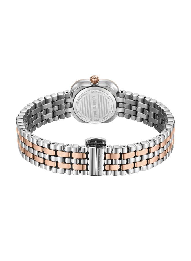 شيروتي 1881 ساعة كاسينا 26 مم بقرص من أم اللؤلؤ الأسود للنساء - Image 3