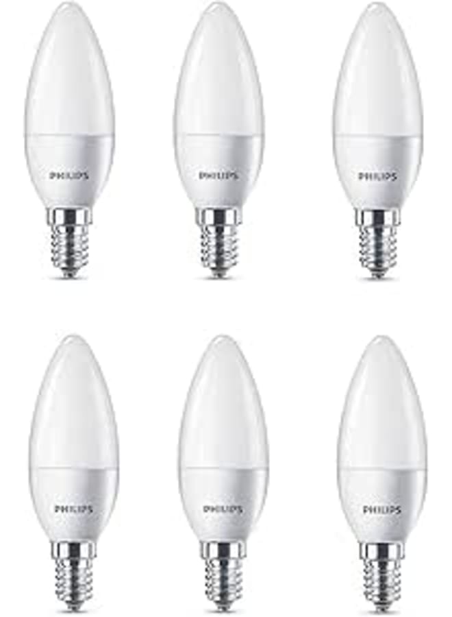 Philips E14 LED Light Bulb (6W, Lumens 570), Warm White