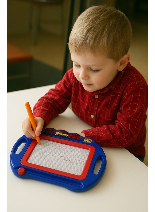 مارفل لوحة الكتابة السحرية سبايدر مان – لعبة الرسم والتخطيط للأطفال مع قلم Stylus – لوحة فنية تعليمية – للأعمار 3 سنوات فما فوق متعددة الألوان - Image 2