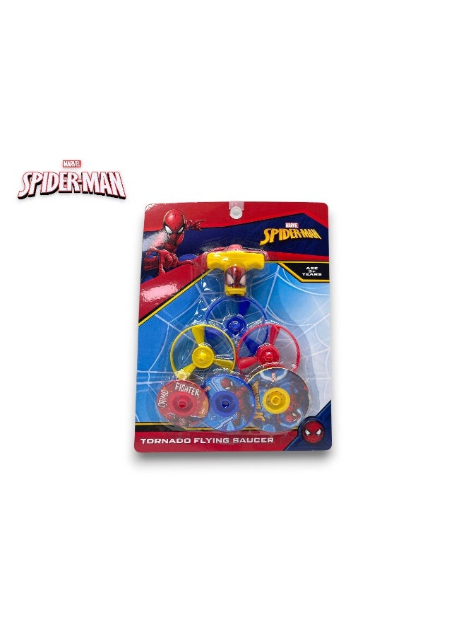 MARVEL Spider-Man Tornado Flying Saucer Toy | Outdoor Spinner Disc for Kids Age 3+| Multicolor - Image 3