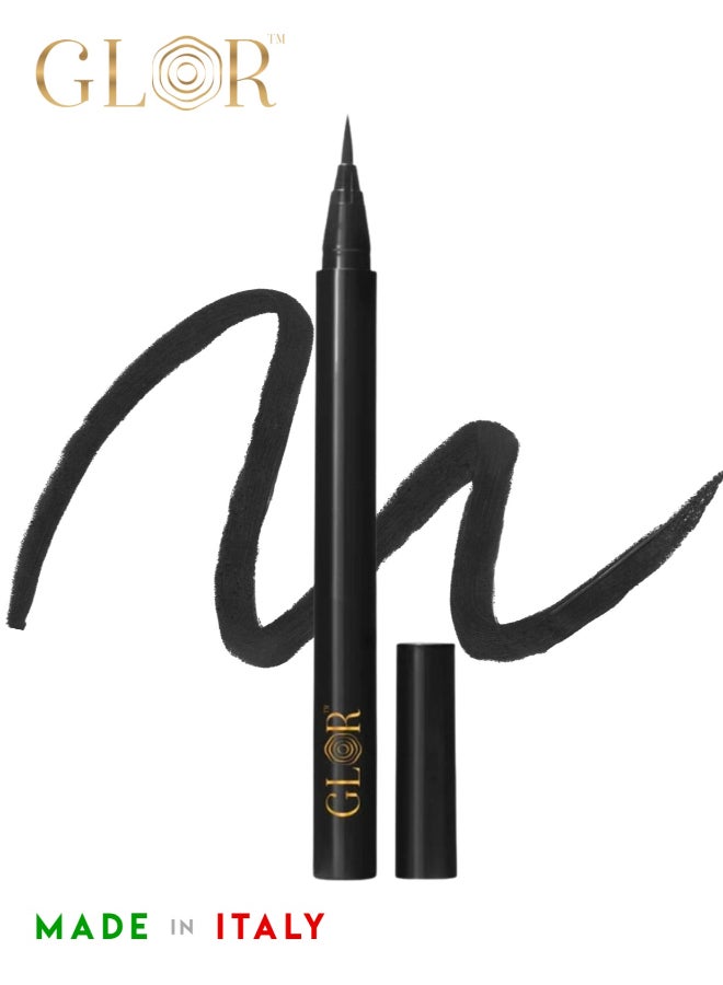 بيوتي جيفت قلم تحديد العيون غلور مقاوم للتلطخ، نباتي، ومقاوم للماء لمظهر عيون دقيق - Image 5