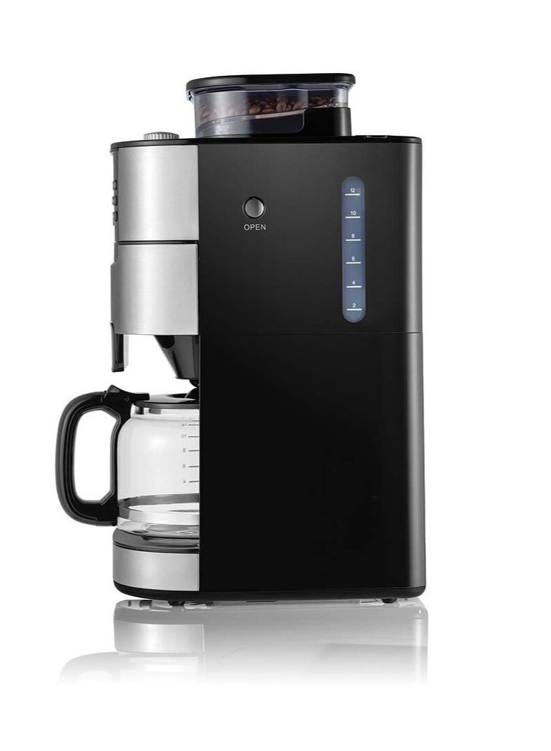 أرزوم آلة قهوة فلتر مع مطحنة مدمجة – فريش كافيه - Image 4